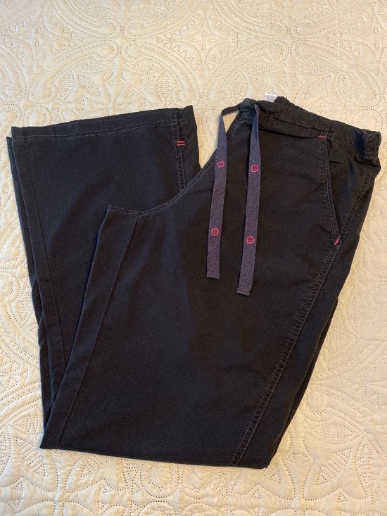 WonderWink Pants - Black and Pink Wonderwink Scrub Bottoms Size Small